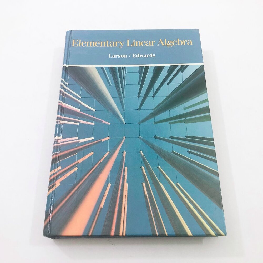 Elementary Linear Algebra Larson/ Edwards 2nd Edition Very Good Condition